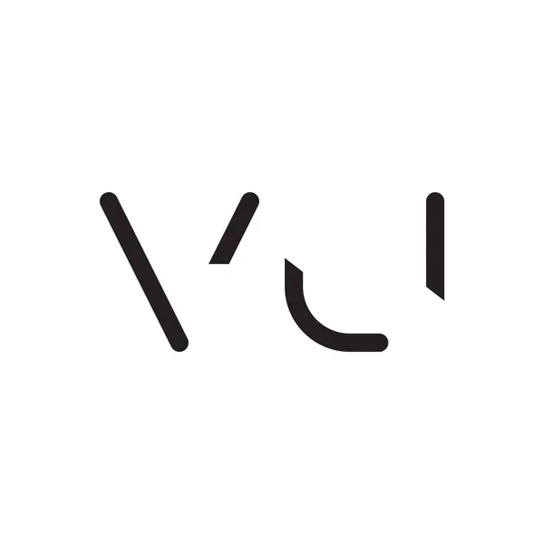 Початкова Літера Вектор Значок Логотипу — стоковий вектор