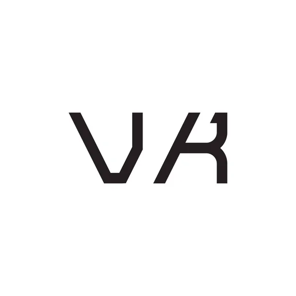 Ícone Logotipo Vetor Letra Inicial — Vetor de Stock