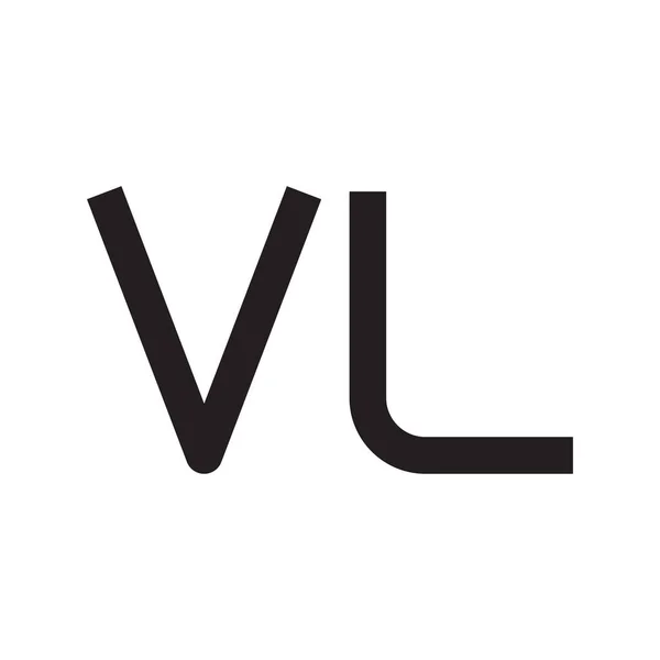 Ícone Logotipo Vetor Letra Inicial — Vetor de Stock