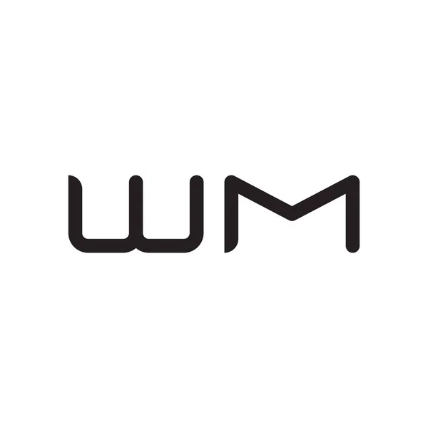 Wm初始字母向量图标 — 图库矢量图片
