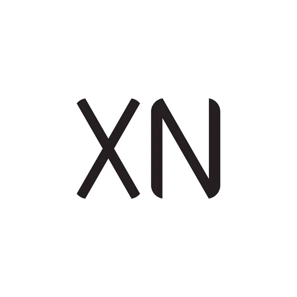 Xn初始字母向量图标 — 图库矢量图片