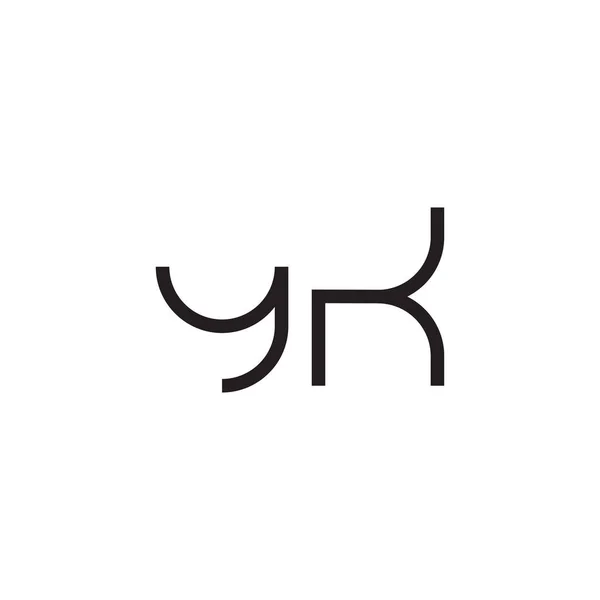 Yk初始字母向量图标 — 图库矢量图片