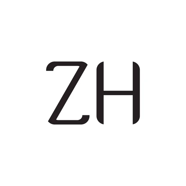 Zh初始字母向量图标 — 图库矢量图片