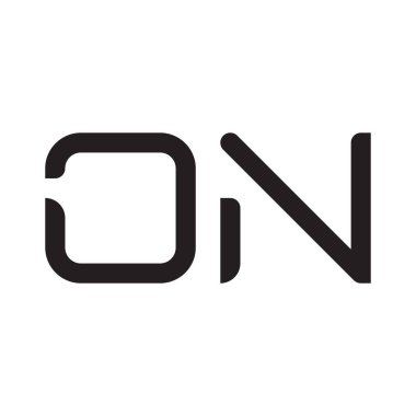 ilk harf vektör logo simgesinde