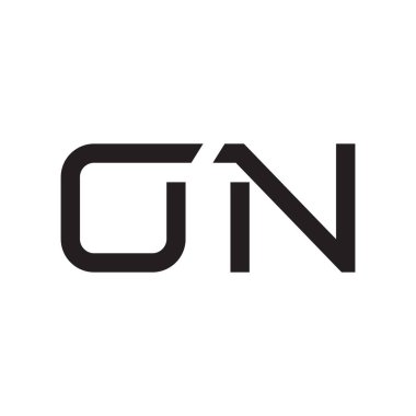 ilk harf vektör logo simgesinde