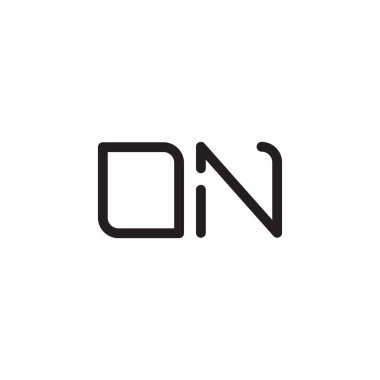 ilk harf vektör logo simgesinde