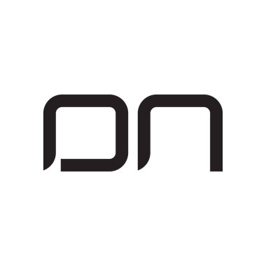 ilk harf vektör logo simgesinde