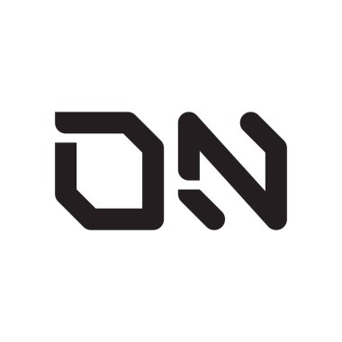 ilk harf vektör logo simgesinde