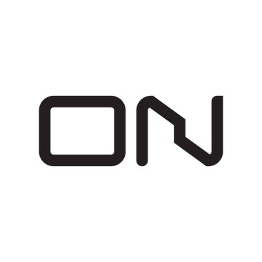 ilk harf vektör logo simgesinde