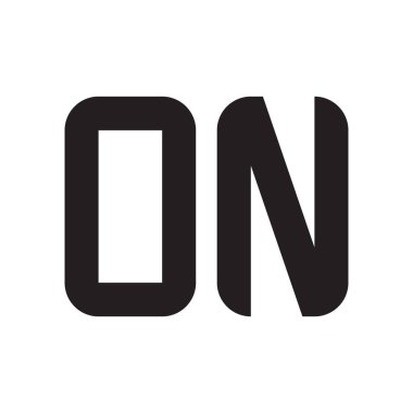 ilk harf vektör logo simgesinde