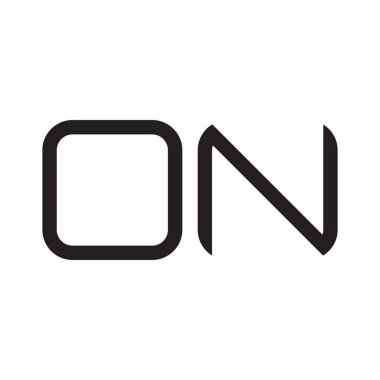 ilk harf vektör logo simgesinde