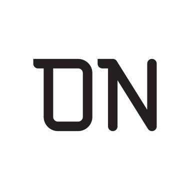 ilk harf vektör logo simgesinde