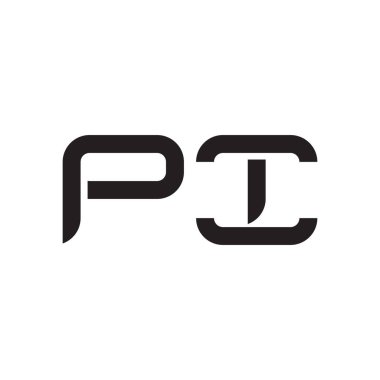 Pi ilk harf vektör simgesi