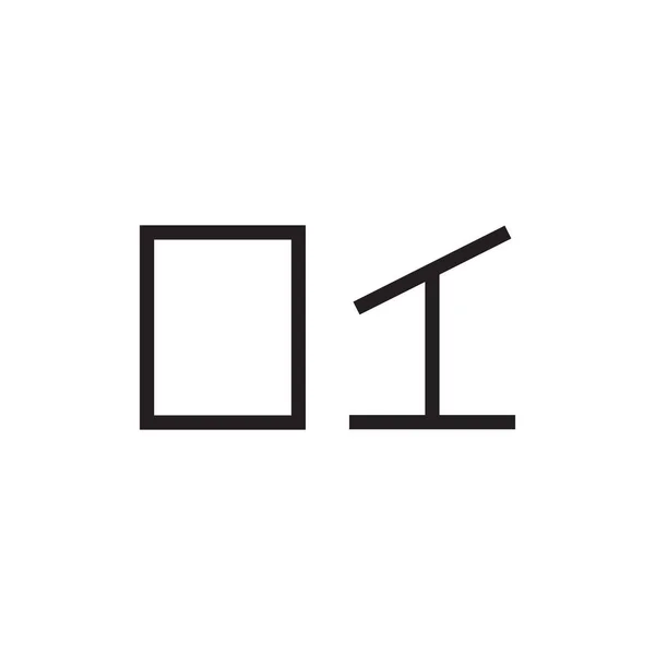 Піктограма Початкової Літери Векторного Логотипу — стоковий вектор