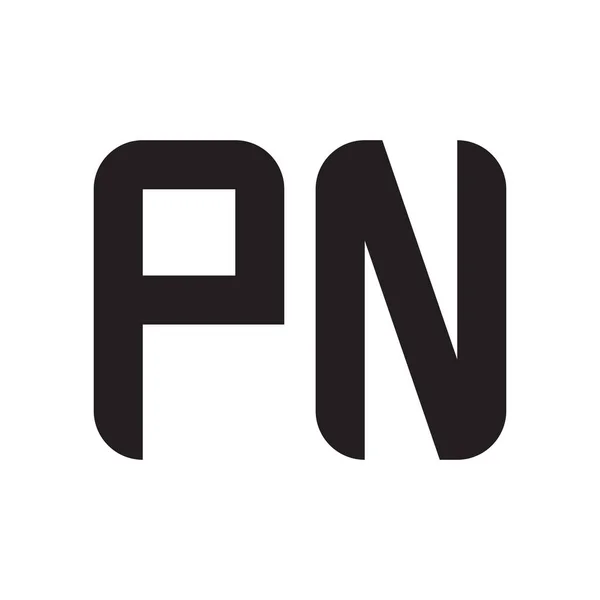 Pn初始字母向量图标 — 图库矢量图片
