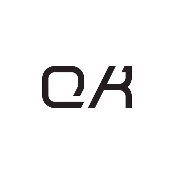 Qk初始字母向量图标 — 图库矢量图片