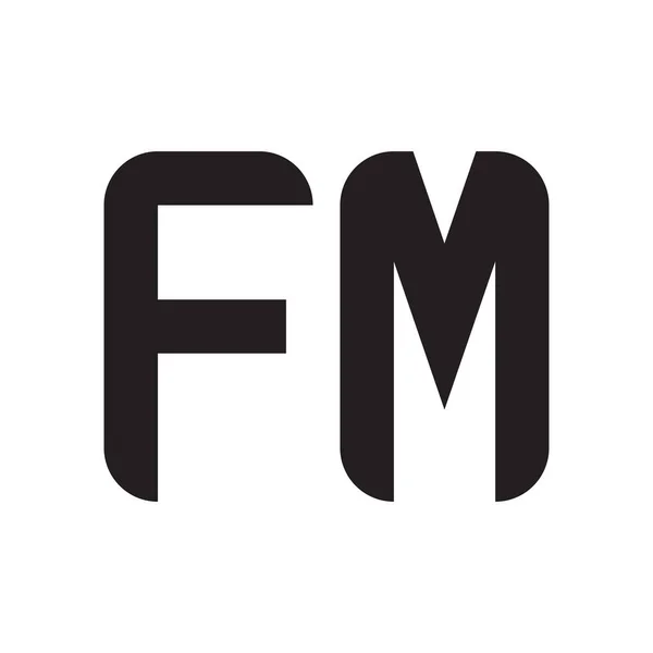 Fm初始字母向量图标 — 图库矢量图片