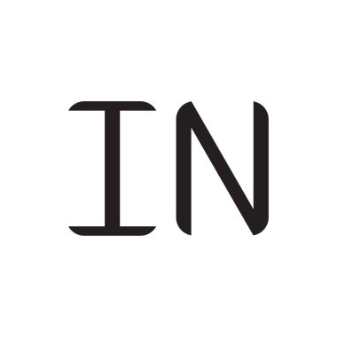 ilk harf vektör logo simgesinde