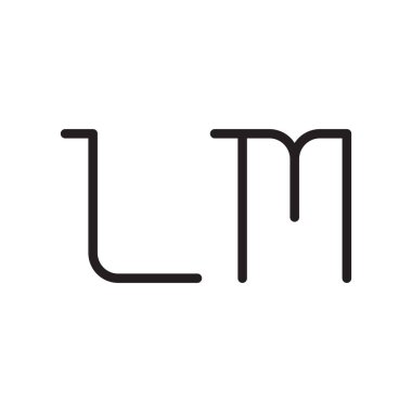 İlk harf vektör logo simgesiyim