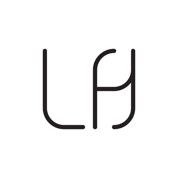 Lh初始字母向量图标 — 图库矢量图片
