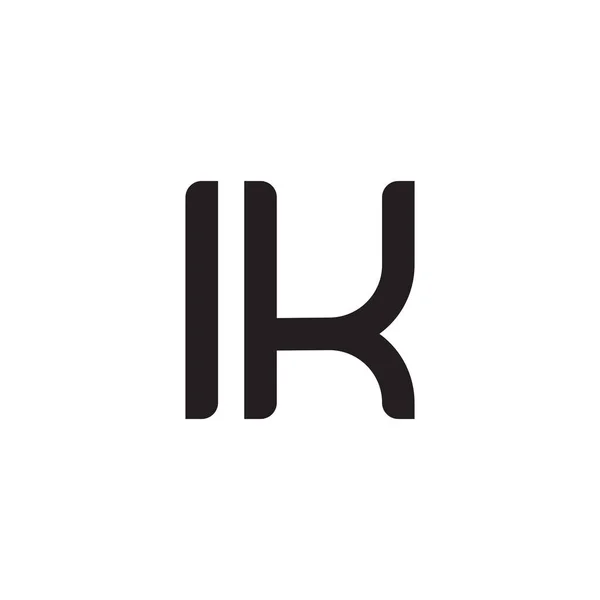 Lk頭文字のベクターロゴアイコン — ストックベクタ