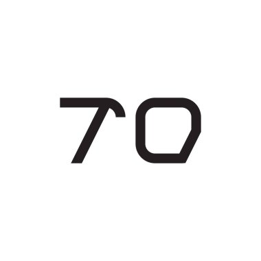 ilk harf vektör logo simgesine