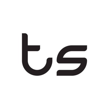 İlk harf vektör logo simgesini gösterir