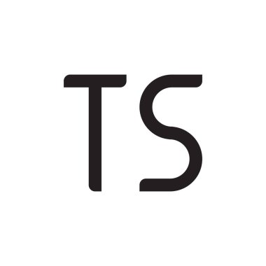 İlk harf vektör logo simgesini gösterir