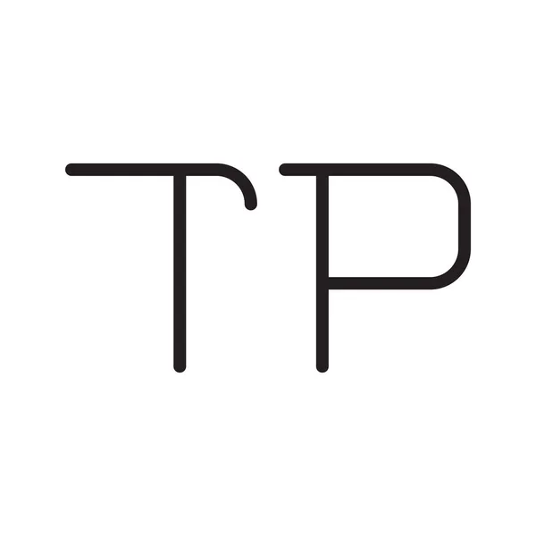 Tp初始字母向量图标 — 图库矢量图片