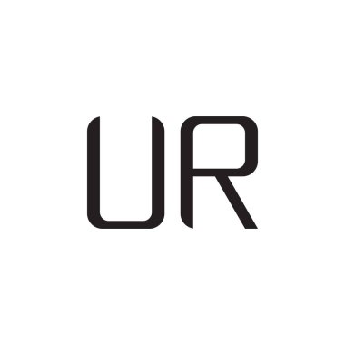 ilk harf vektör logo simgesi