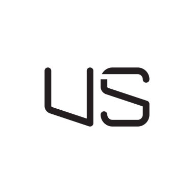 ilk harf vektör logo simgesi