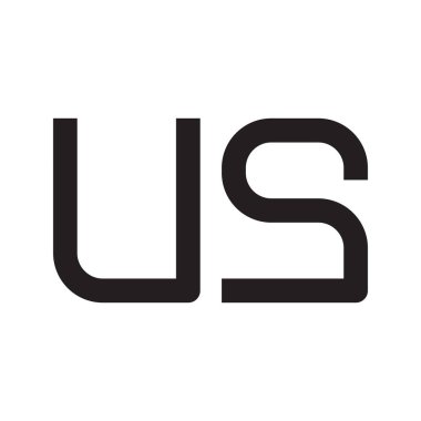 ilk harf vektör logo simgesi