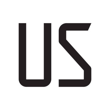 ilk harf vektör logo simgesi