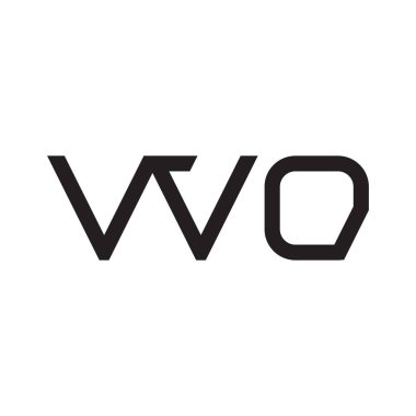 ilk harf vektör logo simgesi