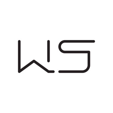 İlk harf vektör simgesi