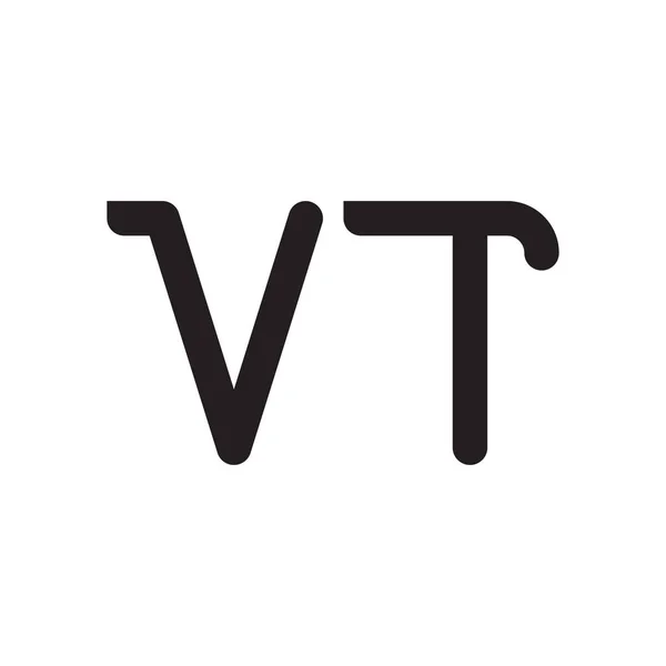 Inicial Icono Del Logotipo Del Vector Letra — Archivo Imágenes Vectoriales