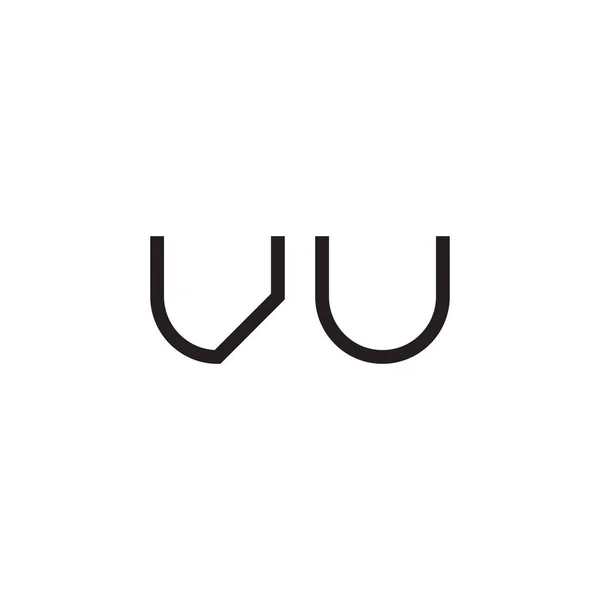 Pierwsza Ikona Logo Wektora Litery — Wektor stockowy