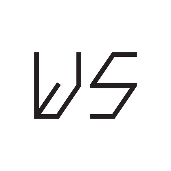 Počáteční Symbol Vektorového Loga — Stockový vektor