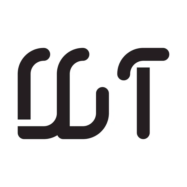 Inicial Letra Vector Logotipo Icono — Archivo Imágenes Vectoriales