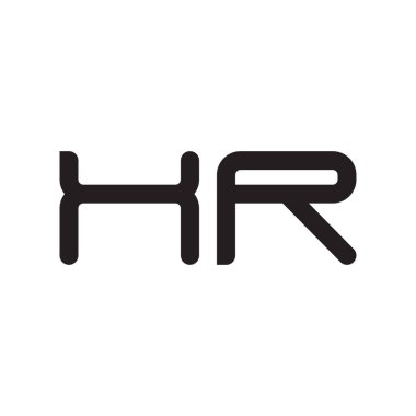 xr ilk harf vektör logo simgesi