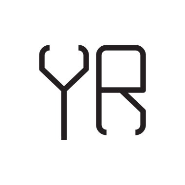 İlk harf vektör logo simgeniz