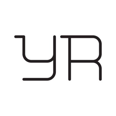 İlk harf vektör logo simgeniz