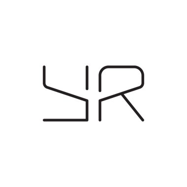 İlk harf vektör logo simgeniz