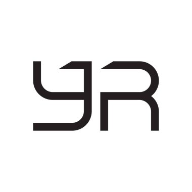 İlk harf vektör logo simgeniz