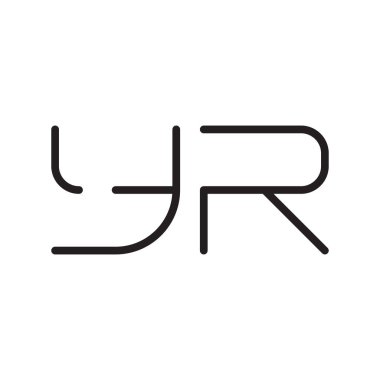 İlk harf vektör logo simgeniz