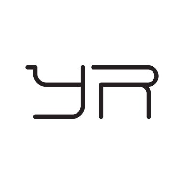 İlk harf vektör logo simgeniz