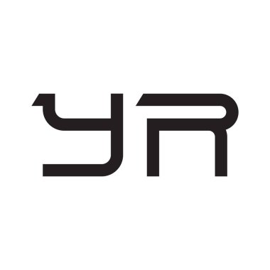 İlk harf vektör logo simgeniz