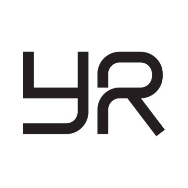 İlk harf vektör logo simgeniz