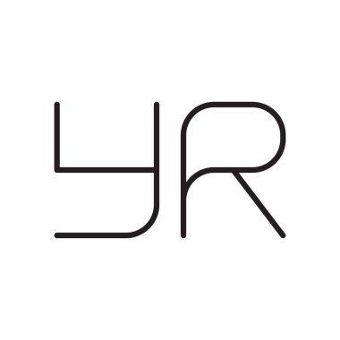 İlk harf vektör logo simgeniz