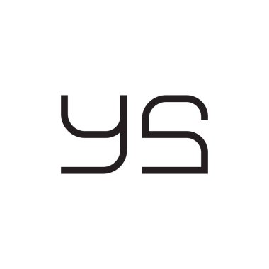 ilk harf vektör logo simgesi